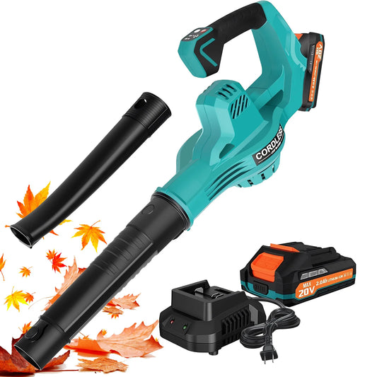 Cordless Leaf Blower 160MPH Lightweight Handheld