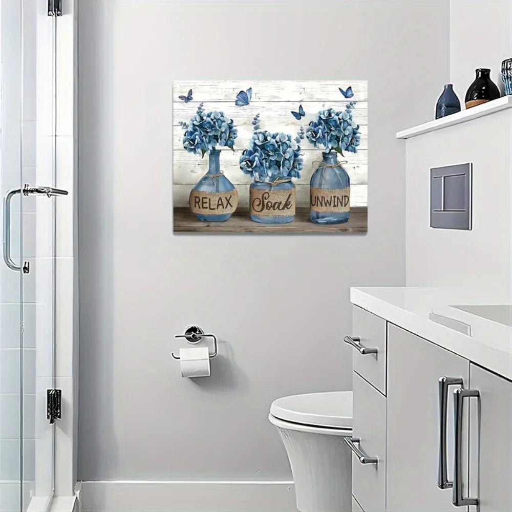 Art Deco Daffodil Canvas Artwork With Exquisitely Crafted TimberFrame InteriorSpaces