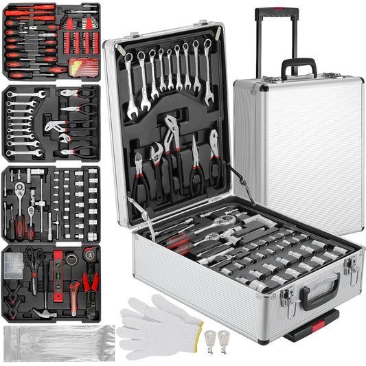 TLGREENDIY 799Pcs Tool Set With Trolley Case And Hand Tools