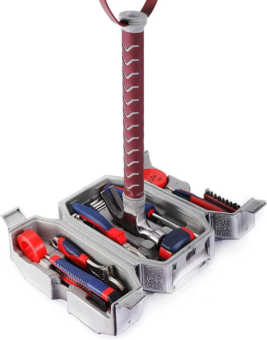 Durable 28-Piece Metal Tool Set For DIY And Car Repair