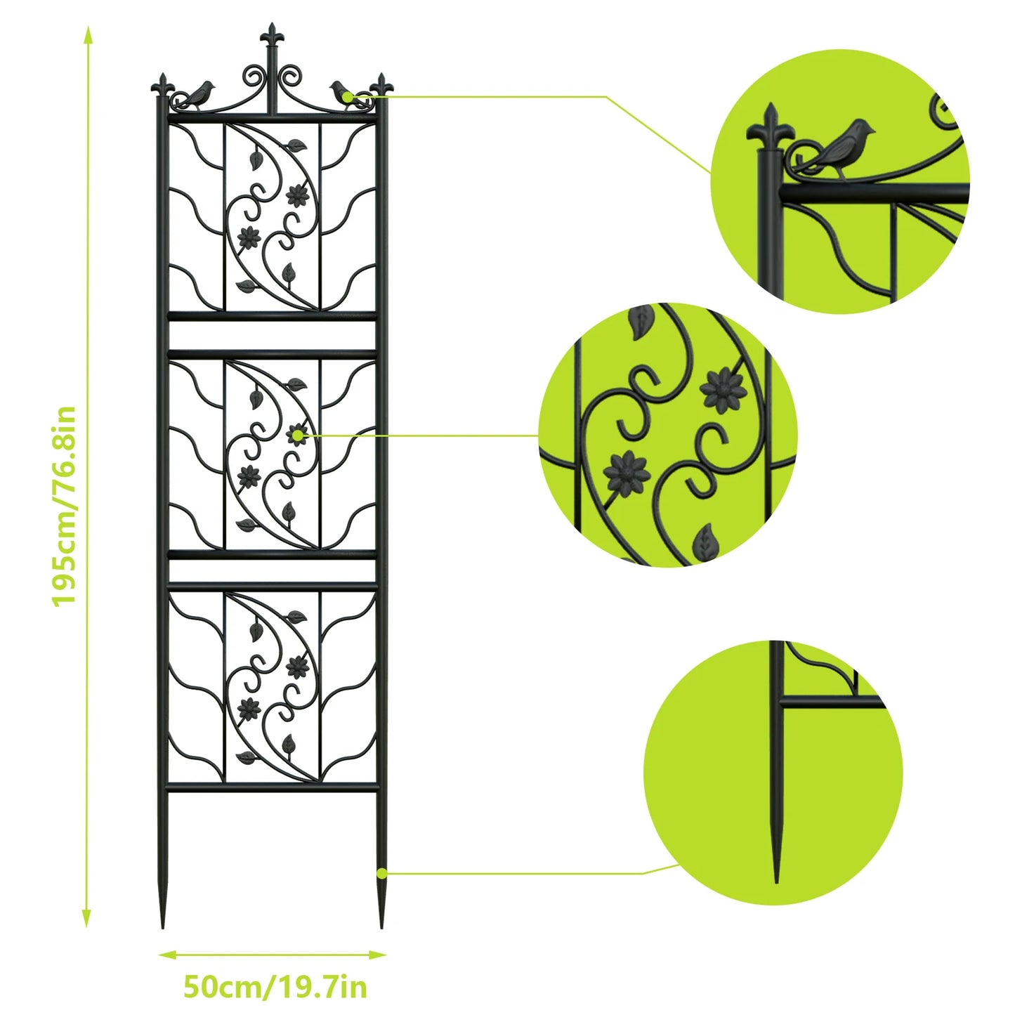 Garden Trellis Panel For Climbing Plants