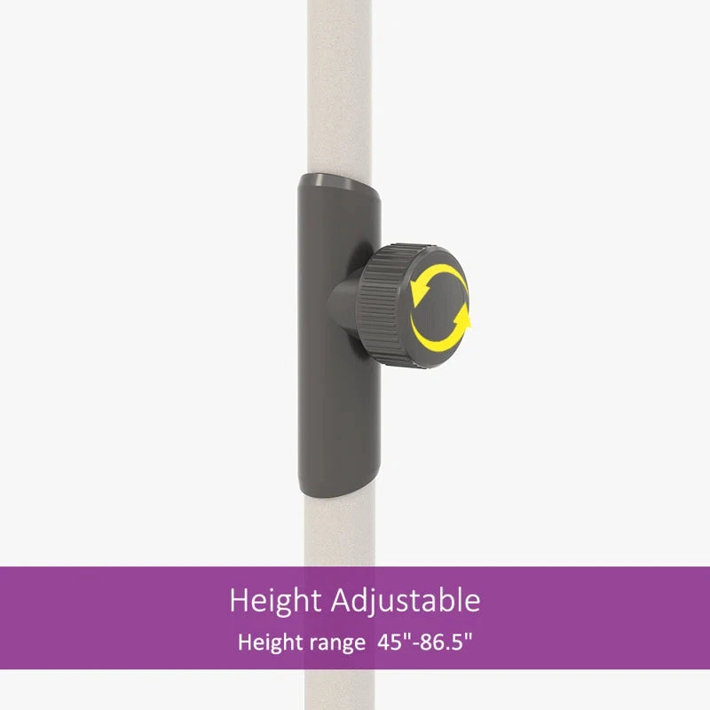 Grand Patio Jena Balcony Umbrella Rectangular Outdoor Shade