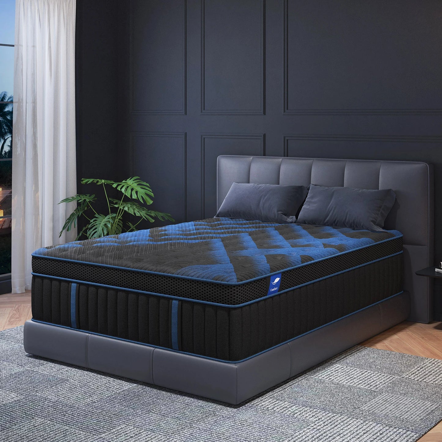 Sweetlove Gel Memory Foam Hybrid Mattress In A Box