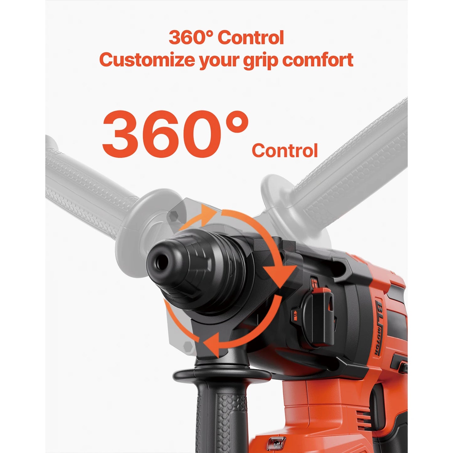 SucceBuy 20V Cordless Rotary Hammer Drill SDS Plus Kit