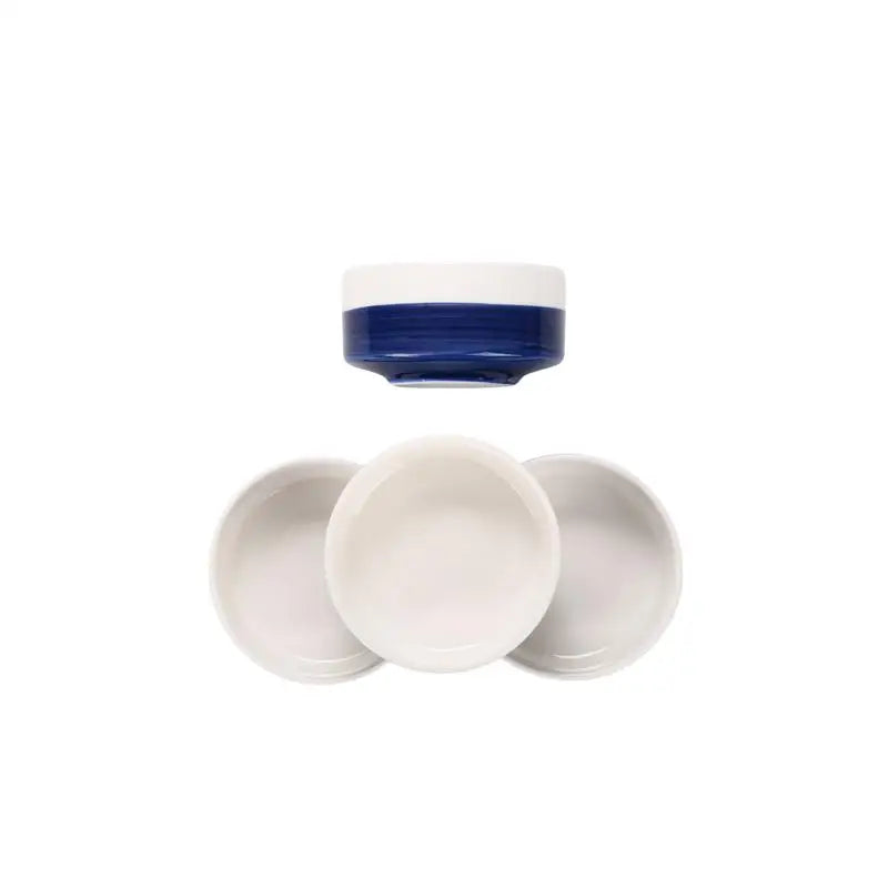 NONED Set Of 4 Ceramic Bowls Microwave And Dishwasher Safe