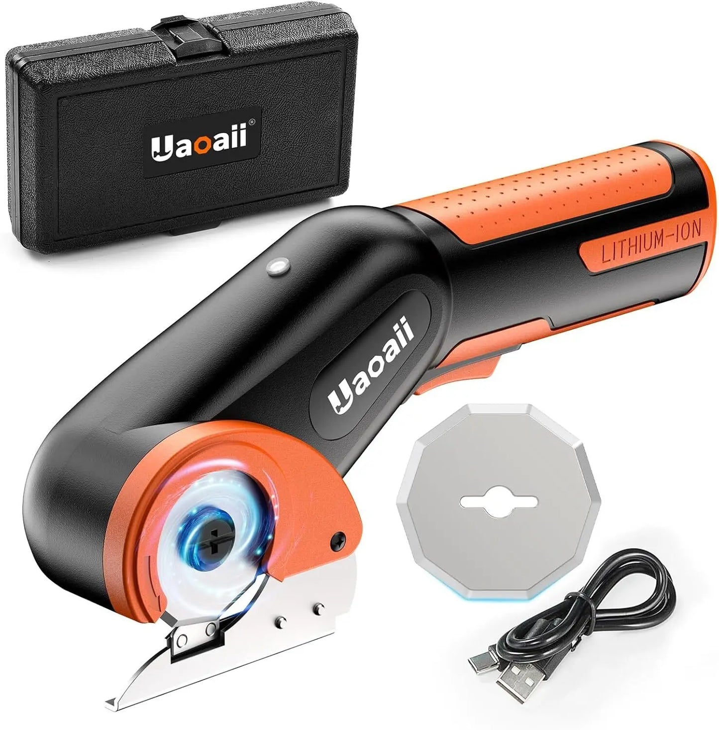 Seesii Cordless Rechargeable Scissors Cardboard Cutter