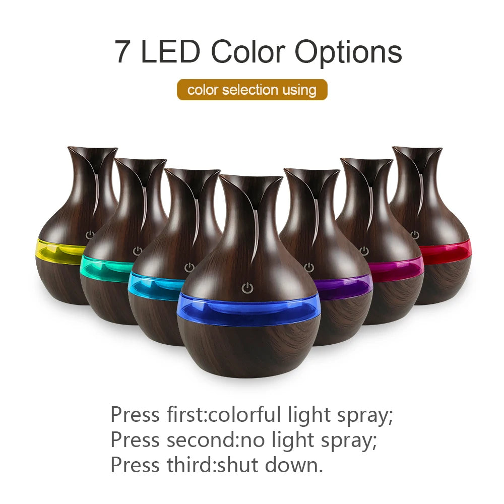 Miflame Air Humidifier Mood LED Diffuser USB Rechargeable