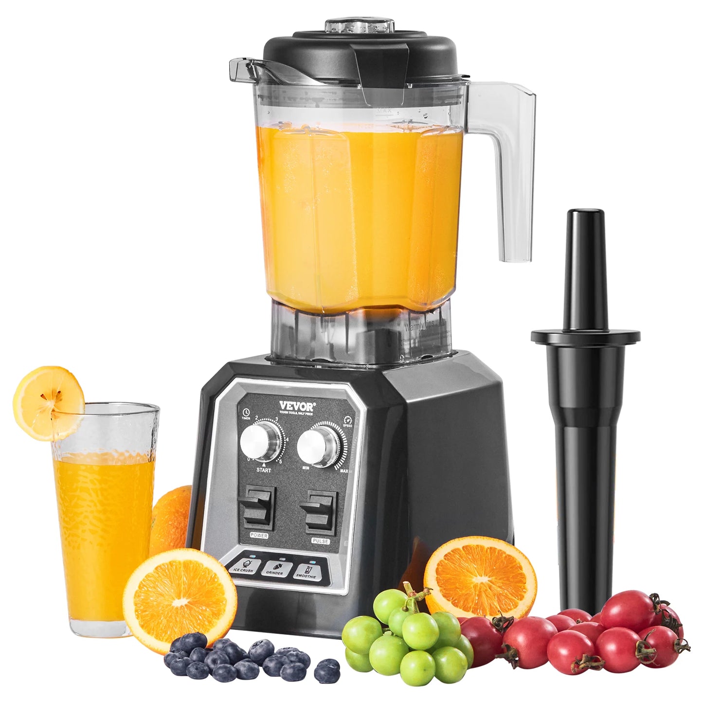 SucceBuy Professional Countertop Blender for Smoothies and Sauces