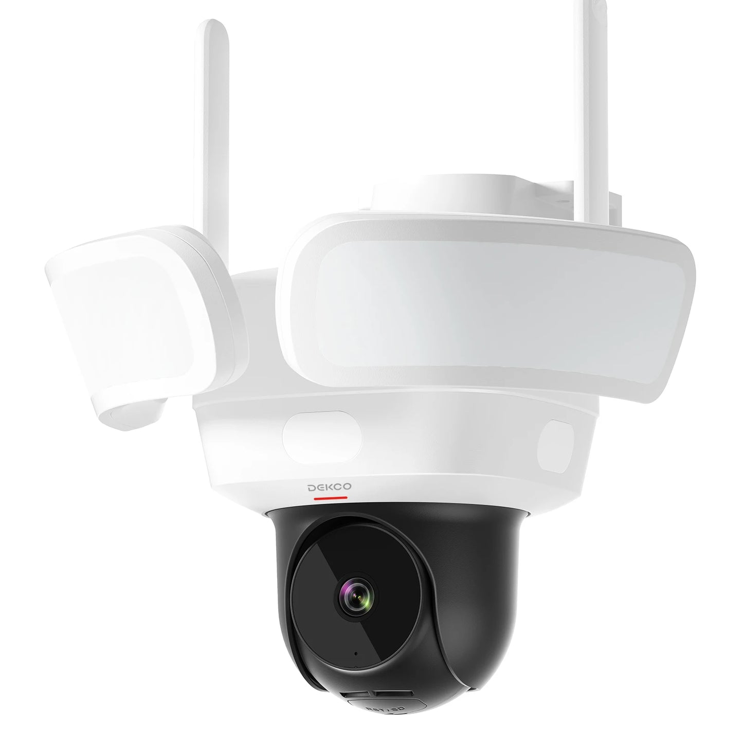 DEKCO 3K UHD WiFi Floodlight Camera Outdoor 360 View