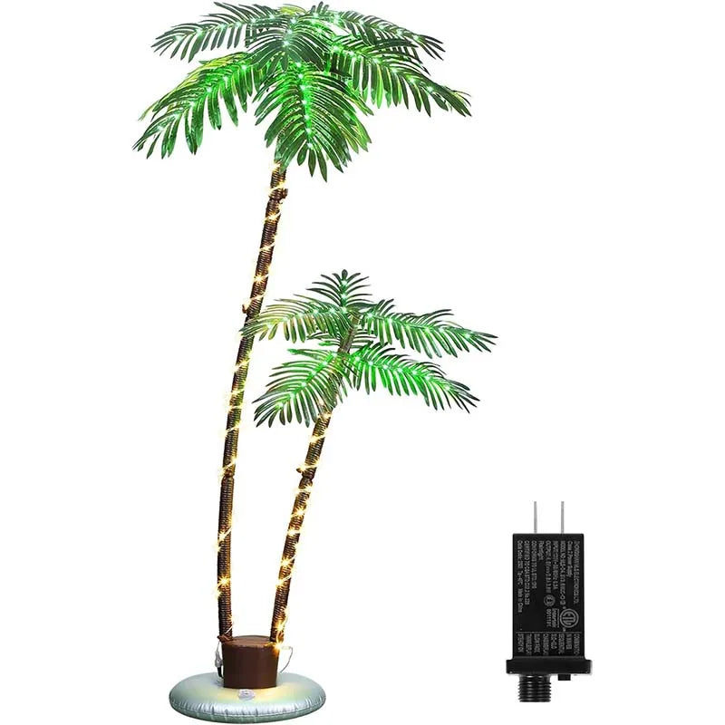 Lighted Palm Tree 192 LED Outdoor Christmas Lights