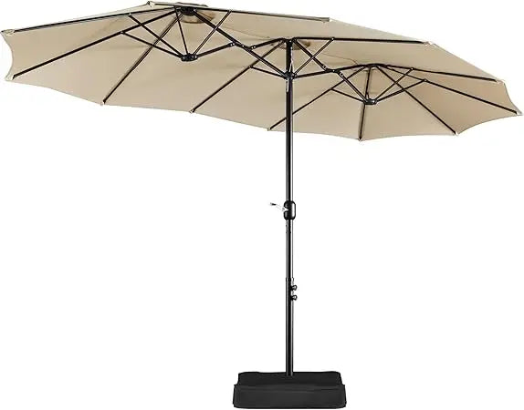 Patio Umbrella With Base Included UV Resistant Sun Shelter